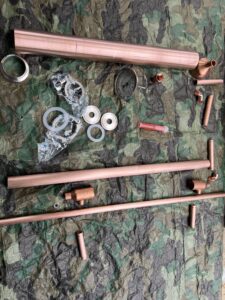 DIY keg still kit with stainless tri-fittings