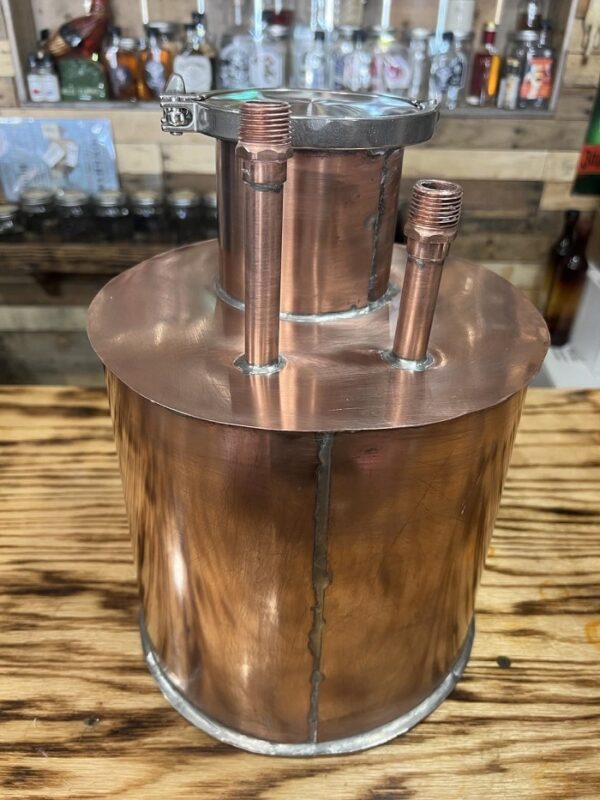 2-gallon basic copper thumper upgrade for Vevor stills