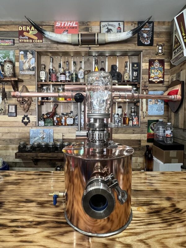 2-gallon copper infusion thumper for Vevor stills