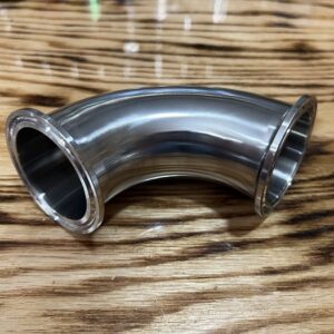 2 inch stainless steel tri-clamp 90 degree elbow.