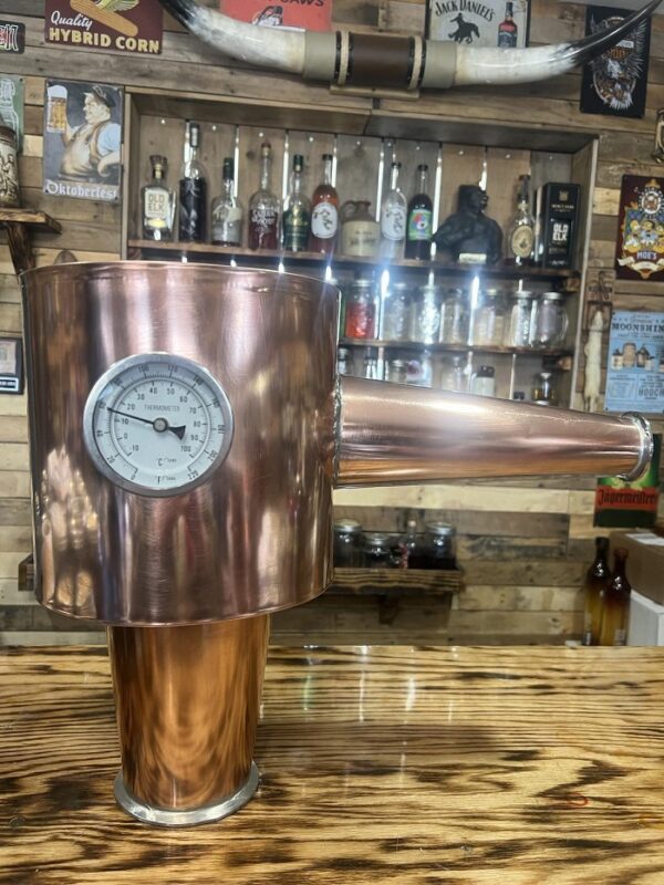 copper still horse head cap