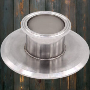 4 inch to 2 inch tri-clamp adapter, stainless steel reducer.