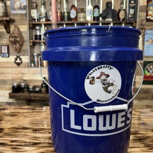 5-gallon bucket worm for distilling.