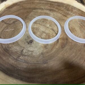 Wide mouth mason jar gaskets.