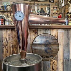 2 Inch Horse Head Cap for a Keg Still