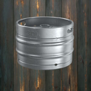 Traditional pony keg.