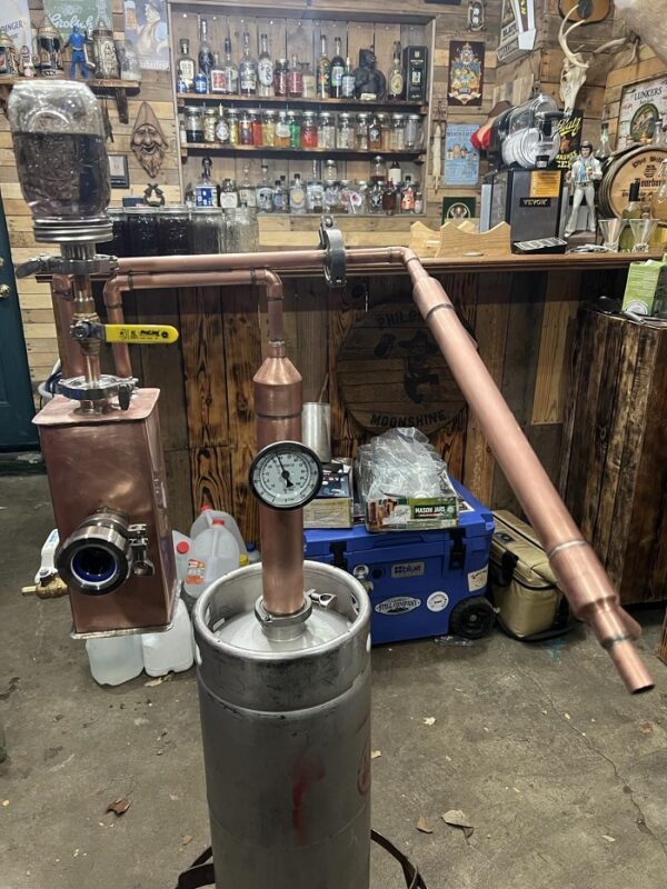 one foot keg still