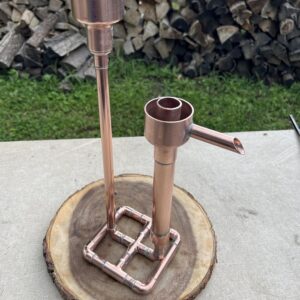 hand made copper proofing parrot