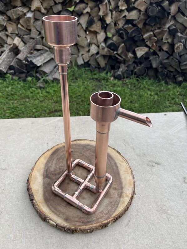 hand made copper proofing parrot