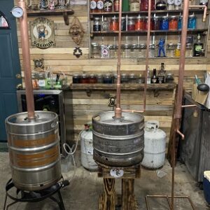 Column, Thumper, Condenser, and stand Combo