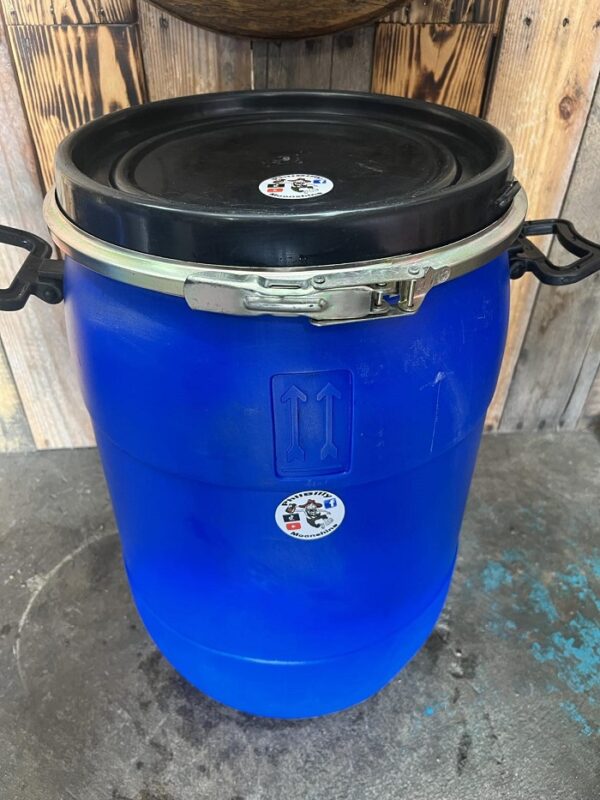 12-gallon fermentation barrel.