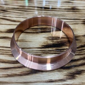 Long weld copper ferrule.