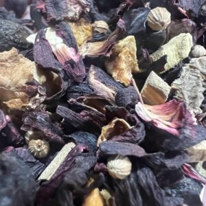 Hibiscus gin mix, pack of botanicals.