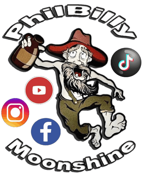 PhilBilly moonshine stickers.