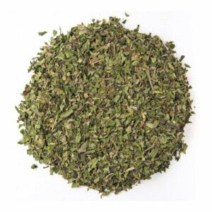 Peppermint leaf.