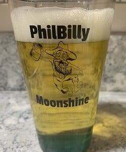 PhilBilly moonshine pint glass