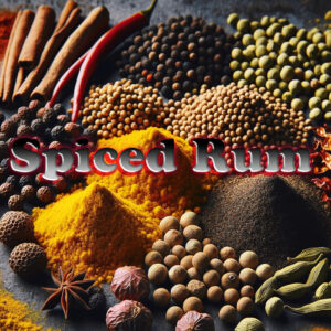 Spiced rum botanical mix for one gallon.