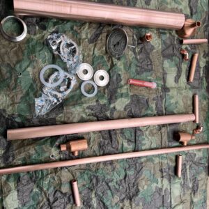 DIY keg still kit with stainless tri-fittings