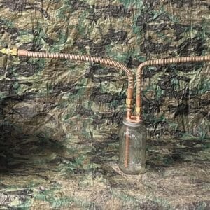 Hose, thumper, and worm upgrade for the Vevor 3-pot still.