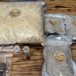 Rye bourbon mash bill kit.